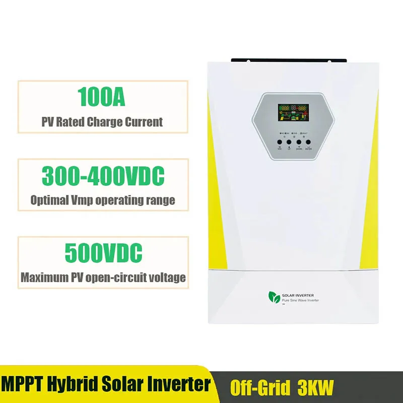 Techfine 3000W 3KW One Phase Инвертор Чистый Синус Off Grid Solar Inverter With Bms Communication