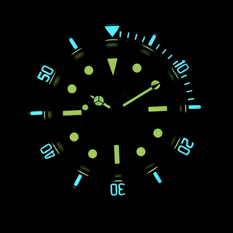 ساعات غواص رجالية من steel454 ساعة أوتوماتيكية 1000 متر ساعة يد ميكانيكية مقاومة للمياه C3 ساعة يد مضيئة من السيراميك الياقوت NH35