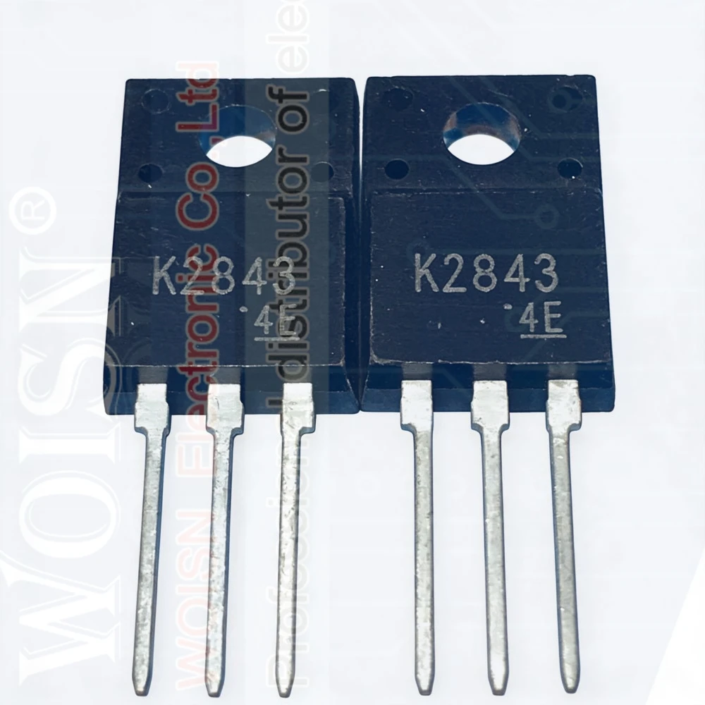 （1-5PCS） K2843 2SK2843 600V 10A TO-220F