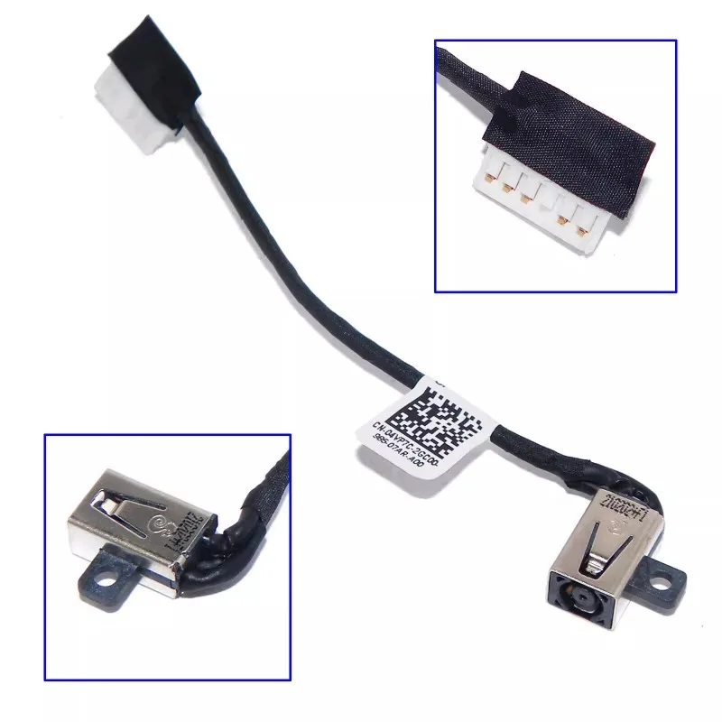 New DC Power Jack 0231X7 for DELL 3511 3510 3515 3520 3525 Charging Port Power Interface 7.8CM