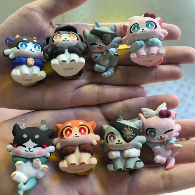 Genuine Star Rail Awow Awoo Chimera Series Mini Blind Box Collectible Dolls Kawaii Mini Surprise Bags Gift For Friends
