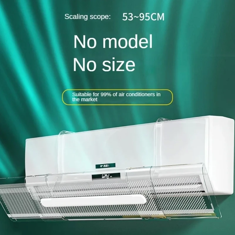Air Conditioner Winddeflector Adjustable Air Conditioning Draft Shield for Home Drop Shipping