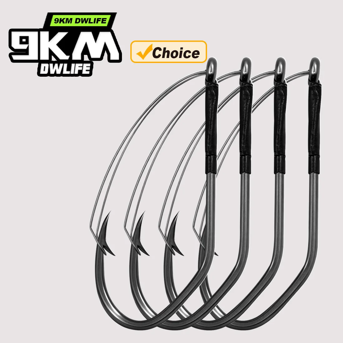 9KM Weedless Worm H…