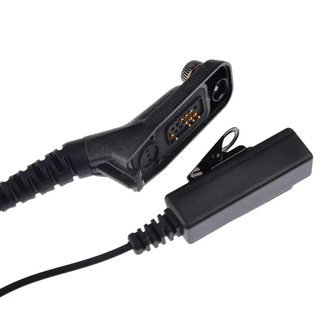 New Police Air Tube Earpiece Microphone PTT Headset For Motorola Two Way Radio Walkie Talkie DP4400 DP4401 DP4600 DP4800 DP4801 - view 5