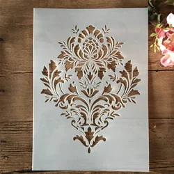 A4 29cm Mandala Totem Flower DIY Layering Stencils Painting Scrapbook Coloring Embossing Album Decorative Template