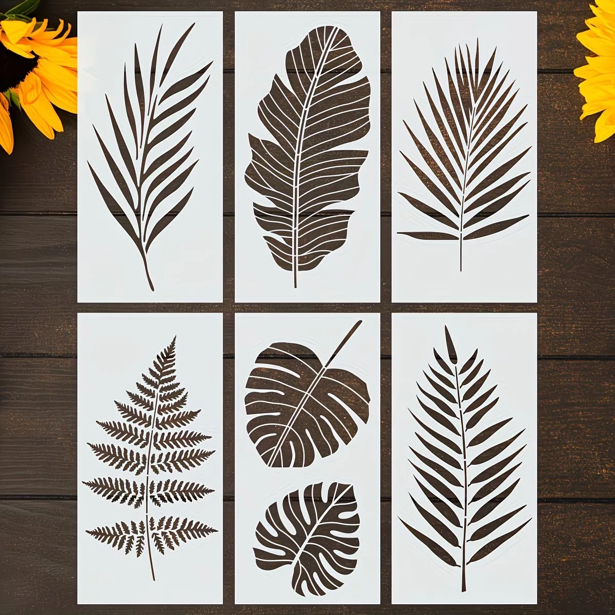 60pcs-30-15cm-big-broadleaves-diy-layering-stencils-wall-painting-fabric-coloring-embossing-album-decorative-template-wholesale