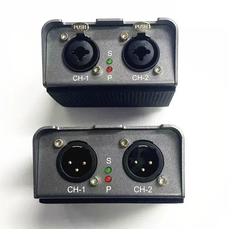 

1/2 CH XLR Audio Fiber Optical Extender Over SC Fiber Optical up to 20km 2 Way XLR Balanced Audio Transmitter Receiver Extender