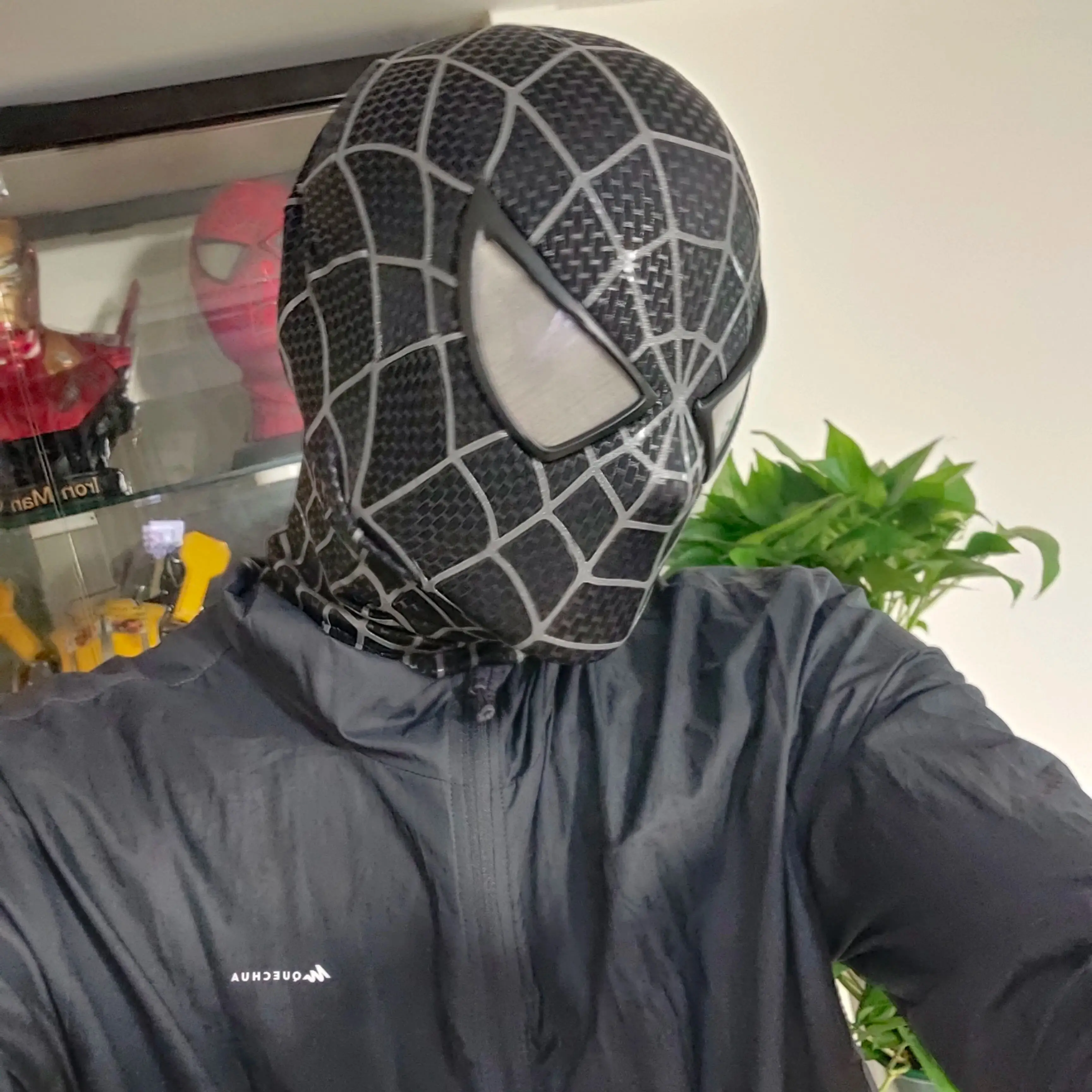 サム・レイミ風スパイダーマンマスク 3Dプリント可能 フェイスシェル