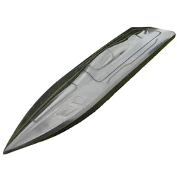 L650-W195-H118mm New Version Carbon Fiber Mini O-Boat Hull - Vacuum Molded for Competition RC Speedboats