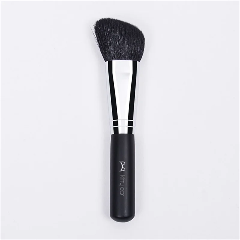 

1pc Makeup Brushes Blush Foundation Brush Contour Brush Wooden Handle High-density Soft Bristles Salon Makeup Beauty Tools