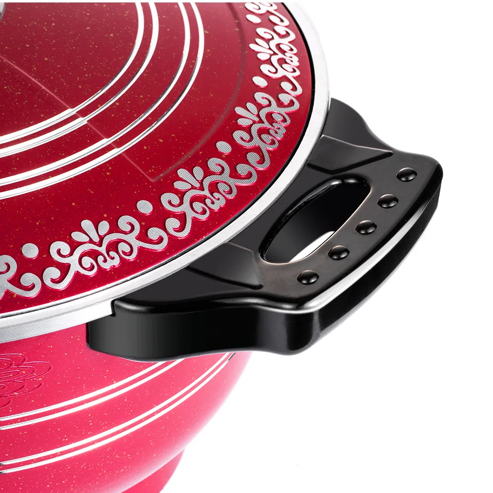 10l multifuncional fogão elétrico quente doméstico antiaderente fogão plug-in panela elétrica panela de sopa