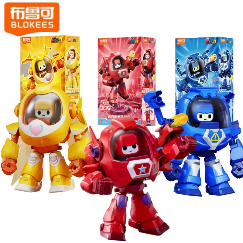 

Строительные блоки Blokees, коллекционные универсальные Blokees, образовательная сборная фигурка, игрушки, модель, украшение, подарки на день рождения