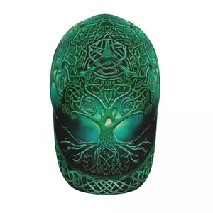 Yggdrasil Baseball Cap Tree of Life Celtic Hut Neue Mode hochwertige Mann Race Motorrad Sporthut 6 Hauptverkäufe Celta Cap - №6