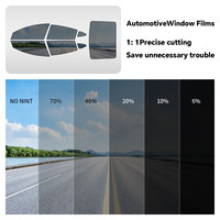 PFCC Pre-Cut Car Window Privacy Tint Film For Tesla Model 3 2020 2021 2022 2023 Auto Sticker for Tesla Model 3 highland 2024