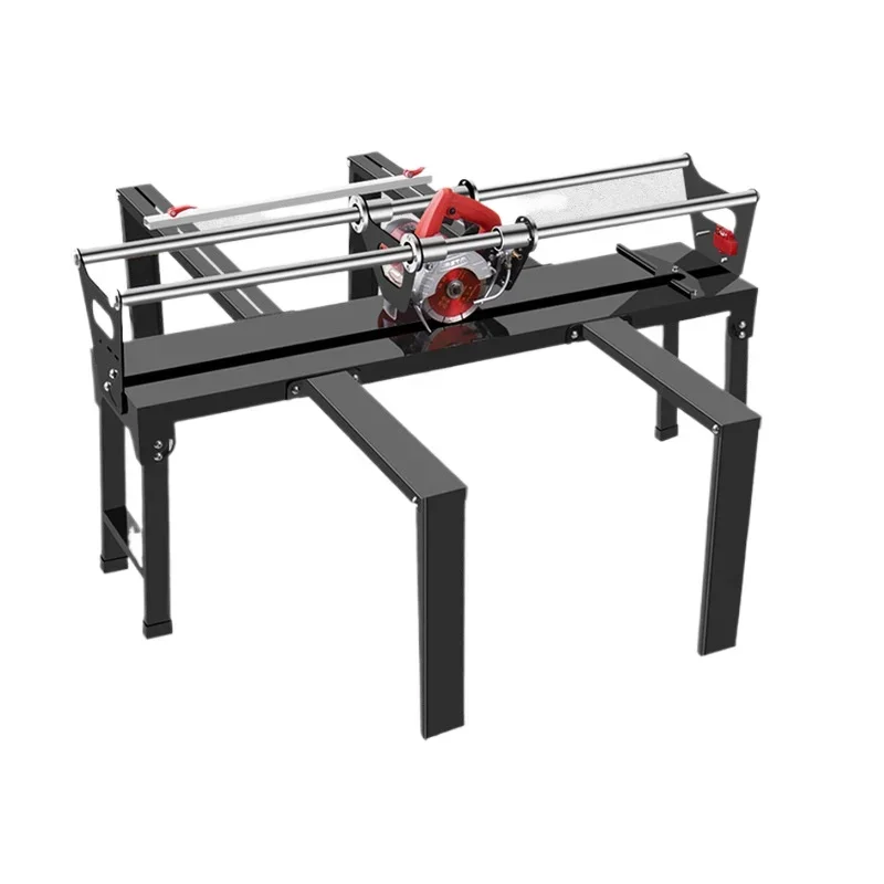 Desktop multi-purpose electric tile cutting machine, dust-free water grooving, edging and chamfering machine, stone cutting