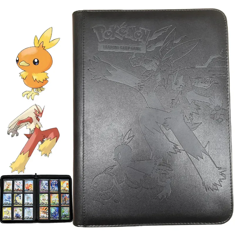 Kaartenmap met 9 vakjes, verzamelmap voor trading cards, displaymap, opbergmap voor Pokémon PTCG TCG Yugioh MTG gamekaarten