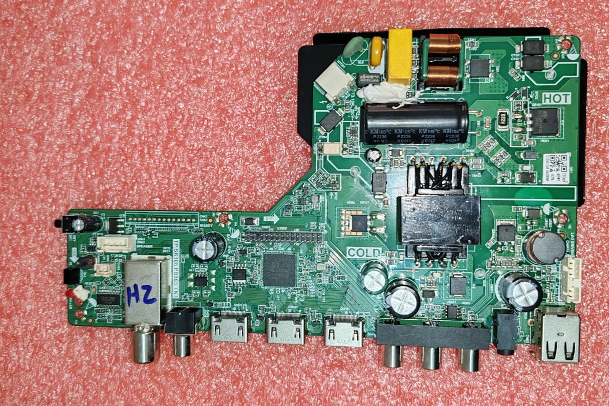 TP.SK108.PB803(N)  Physical photo of the built-in receiver on the three in one TV motherboard