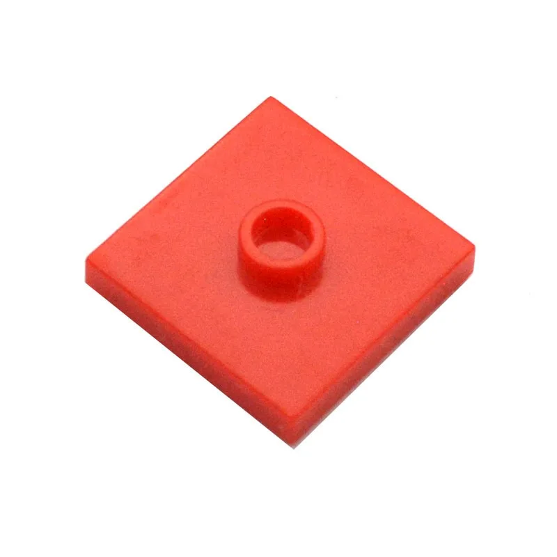 50 stücke DIY Bausteine Konvexen Sitz Ziegel 2x2 Punkte Pädagogisches Kunststoff Spielzeug für Kinder Kompatible Marken Kinder geschenke 87580