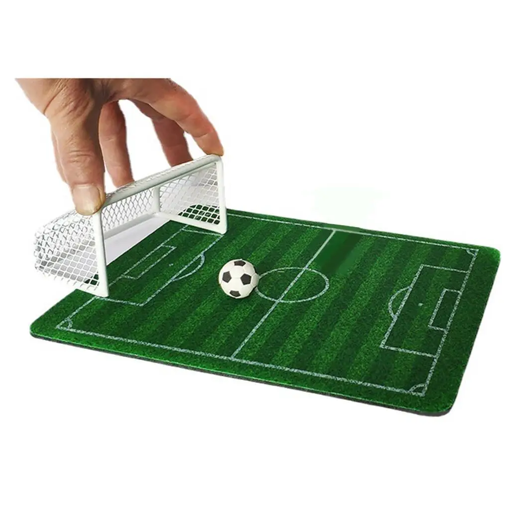 

Mini Football Goal Frame Steel Football Goal Metal Mini Table Frame Ornament Table Decoration for Fans accessories
