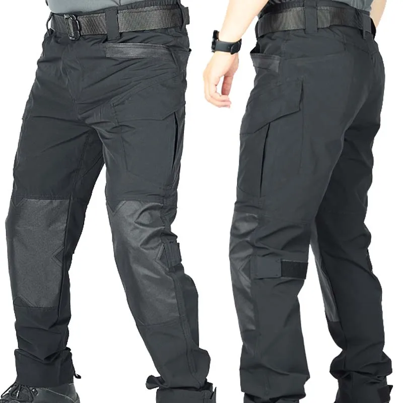 

Tactical Pants Wear Resistant Workwear Pant Man Multi-pocket Straight Cargo Trousers Outdoor Hunting Training Casual Jogging