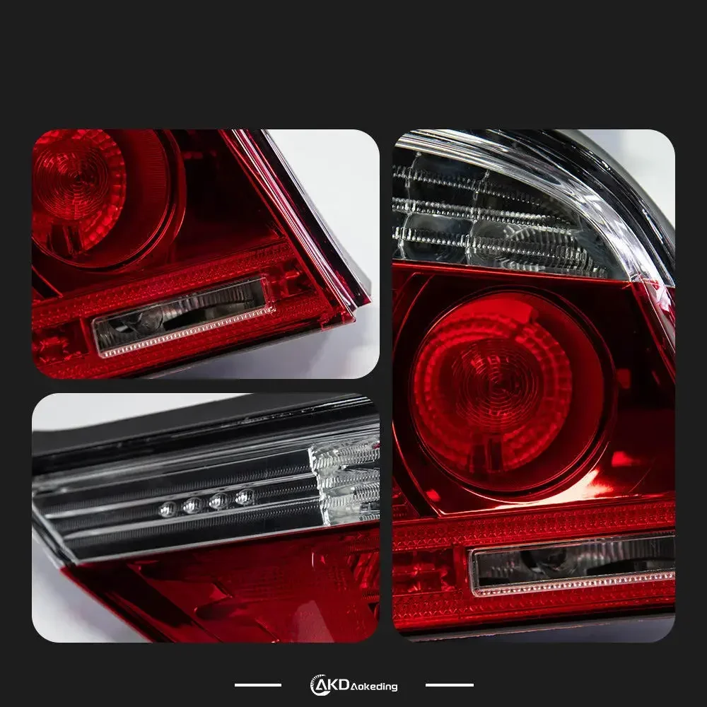 سيارة LED أضواء خلفية لسيارات BMW E60 الضوء الخلفي 2004-2007 2008-2010 520i 523i 525i 530i 550i 545i الخلفية الضباب الفرامل بدوره مصباح إشارة #4