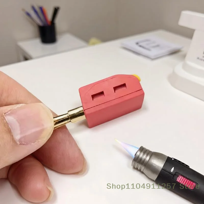 1 Stück Hochstrom 32 A Bananenstecker 4 mm lötfreier Schnelldrahtverbinder Klemmenblock Stromprüfgerät Stecker