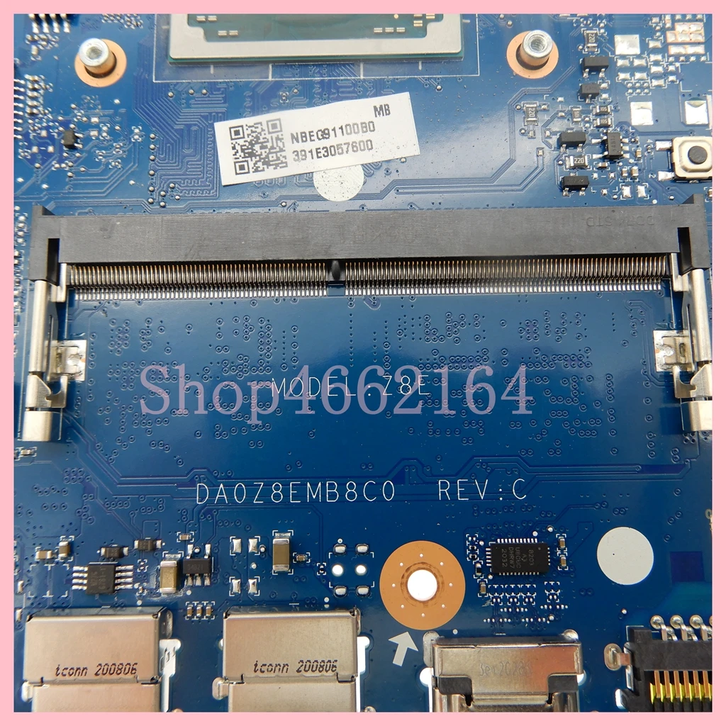 Imagem -06 - Placa-mãe Portátil para Acer Aspire Da0z8emb8c0 A3020e An3050u R33250u R5-3500u Cpu 0gb 4gb Ram Uma Mainboard A31422 A315-23