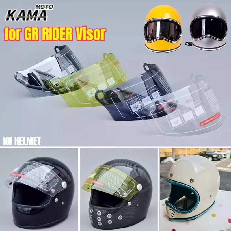 

For GR RIDER Space Helmet Visor Special Lenses Full Helmet Series Japan Korea Style Visor Helmets Replacement Accessories