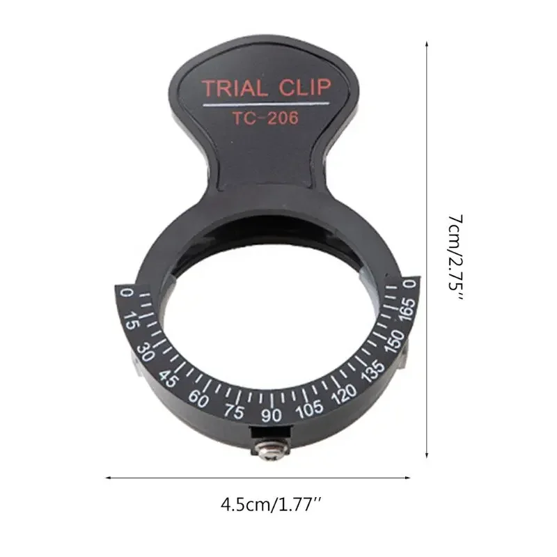 Imagem -06 - Teste Clipe Lente Quadros Optometria Único Olho Teste Óptico Suporte Jy11 20 Dropship Peças