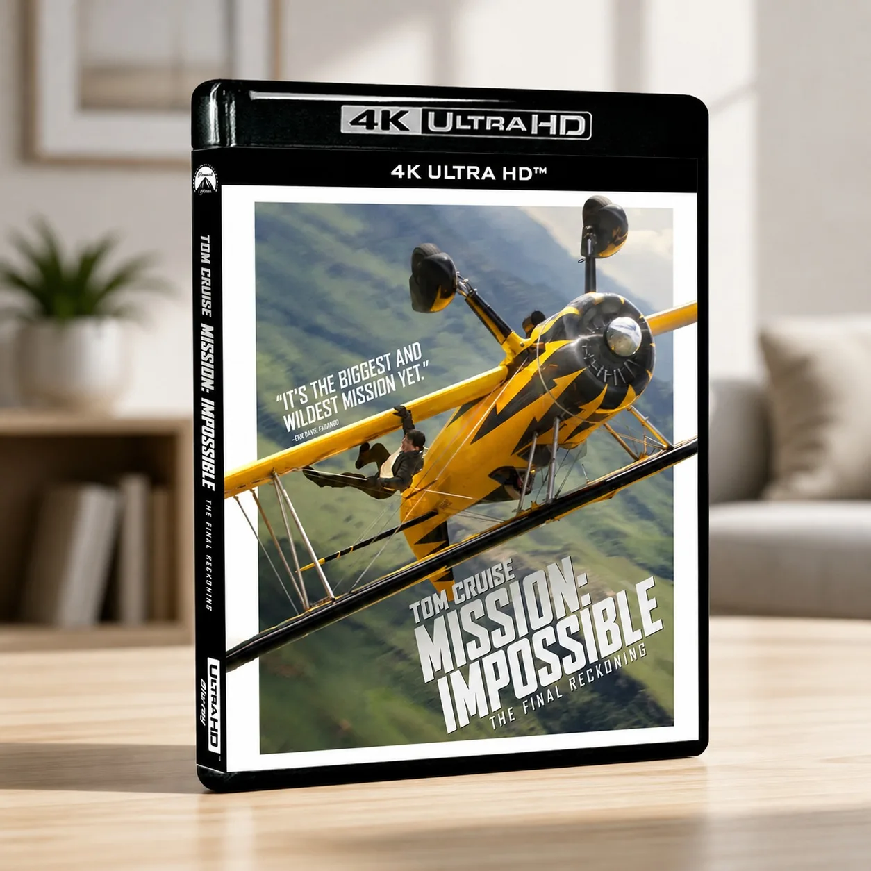 HOT 4K UHD Mission: Impossible - The Final Reckoning (2025) Blu-ray Movie Disc PS5 is compatible with XSX Dolby Vision