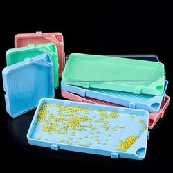 3pcs Diamond Painting Accessory Tray Kits Large Capacity Plate Tool Pen Nail Art Beading Plates Cross Stitch Art