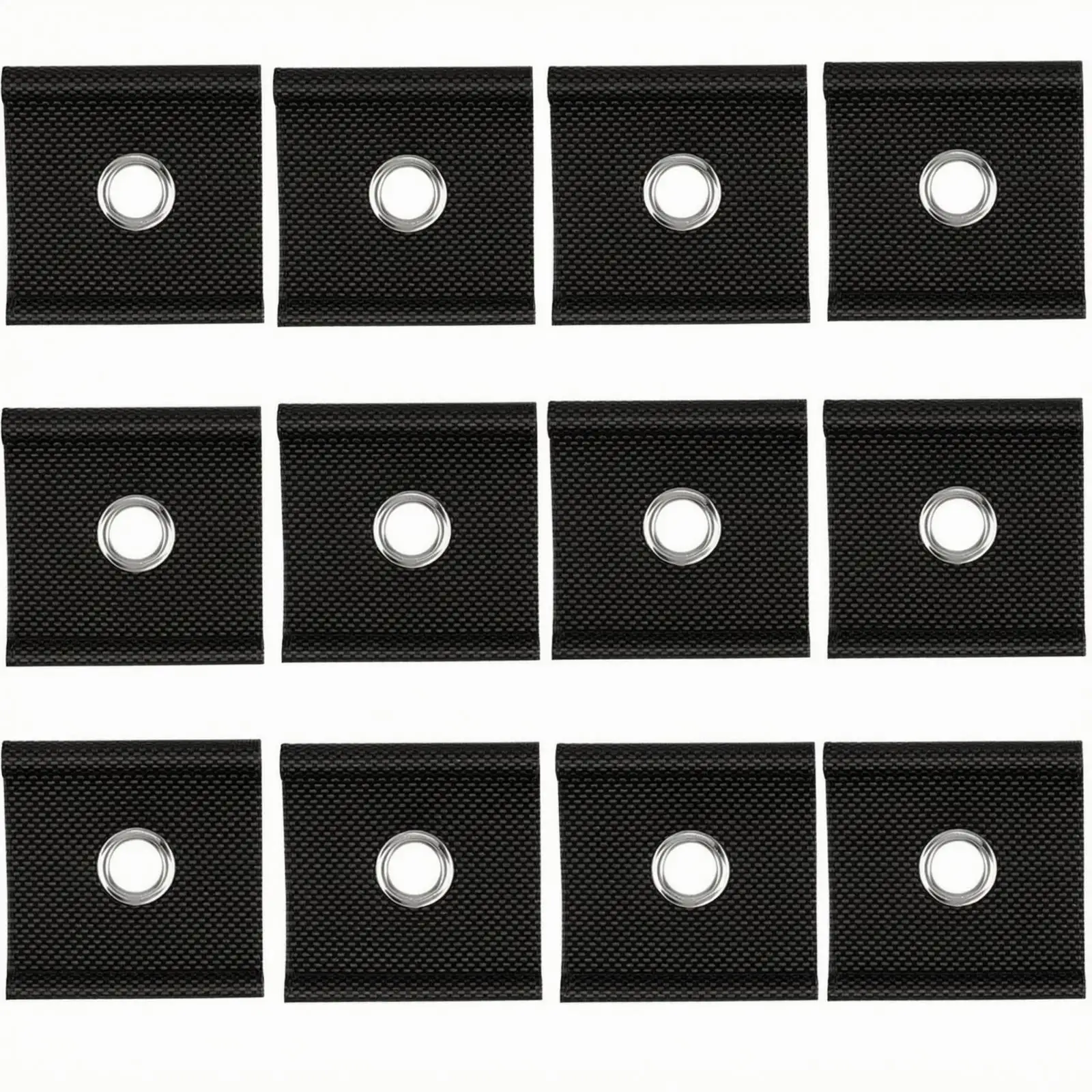 Heavy Duty Awning Rail Hook for RV Fabric Track Tab 12pc Camper Gear Hanger for String Lights Towels and Camping Accessories