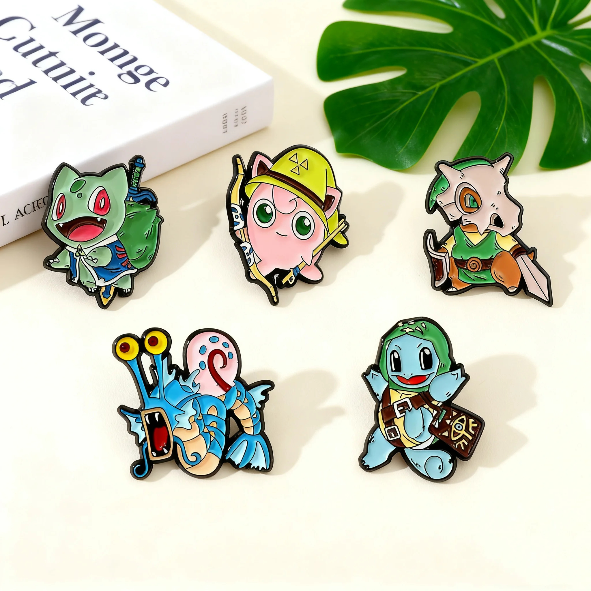 

Cartoon Anime Funny Character Brooch Creative Enamel Pin Metal Badge Clothes Decorative Jewelry Gift for Friends