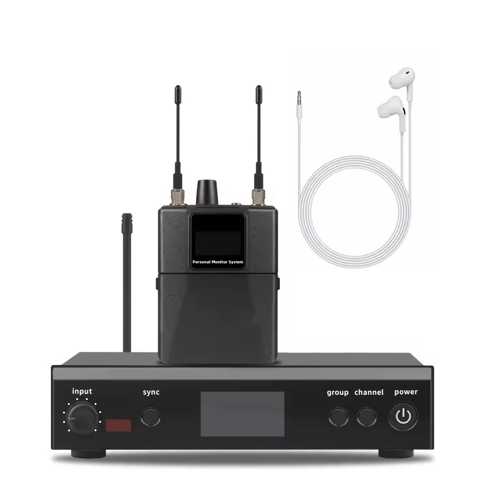 

Professional PSM300 Wireless In-Ear Stereo IEM System With 50M Range And Data Cable For Stage Performance