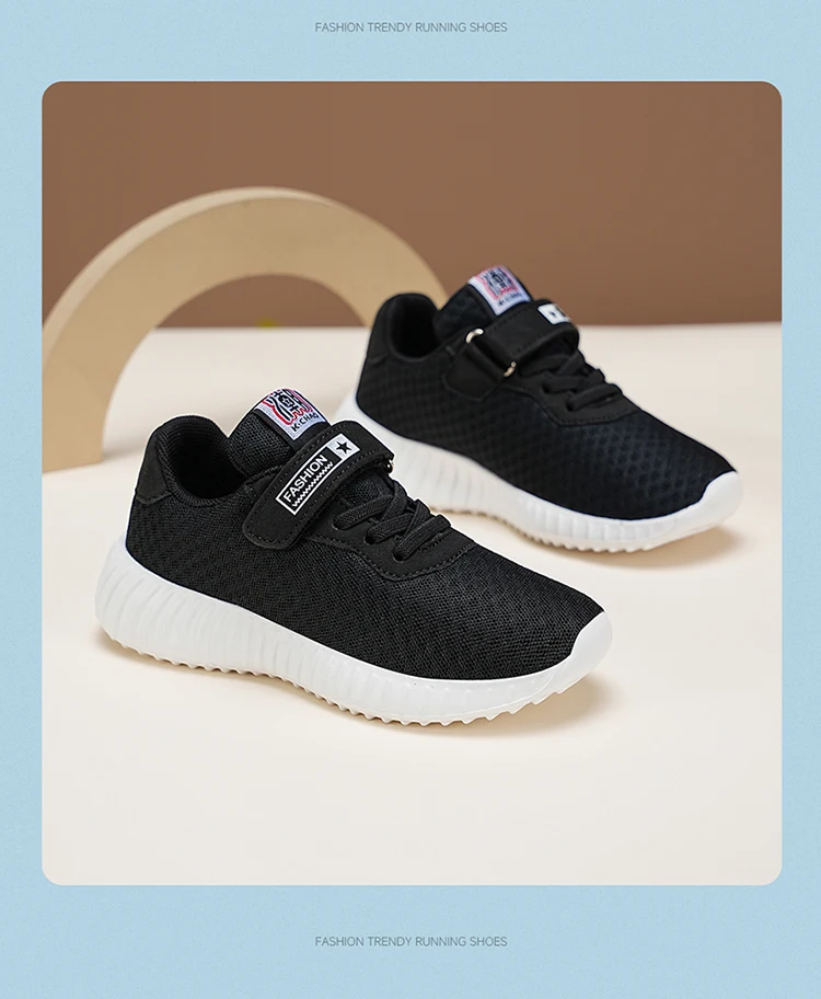 Atmungsaktive, leichte Sommer-Sneaker für Kinder, Jungen, Outdoor-Laufschuhe für Sport und Tennis, Größe 28–39 – Detail 11