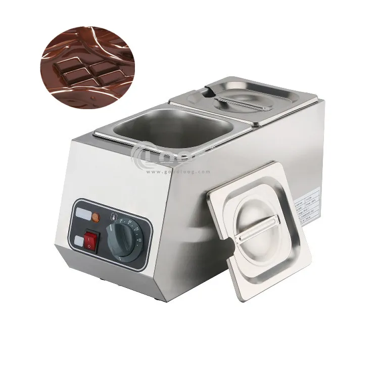 

Factory Direct Price Double Pots Melt Chocolate Commercial Chocolate Melting Machine Equipment