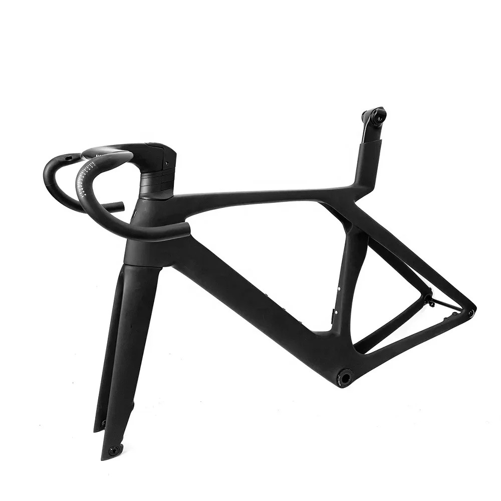 2024 New Carbon Road Bike Frame Disc Brake SLR Gen7 Bike Frame Disk Cycling Bicycle Frameset With Handlebar Stem BB T47 Frame