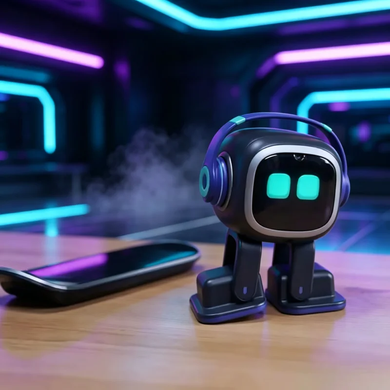 AI EMO Smart Robot Access Large Language Model Interactive Emotional Companion Robot Voice Chat Dancing Educational Robot Toy Fo