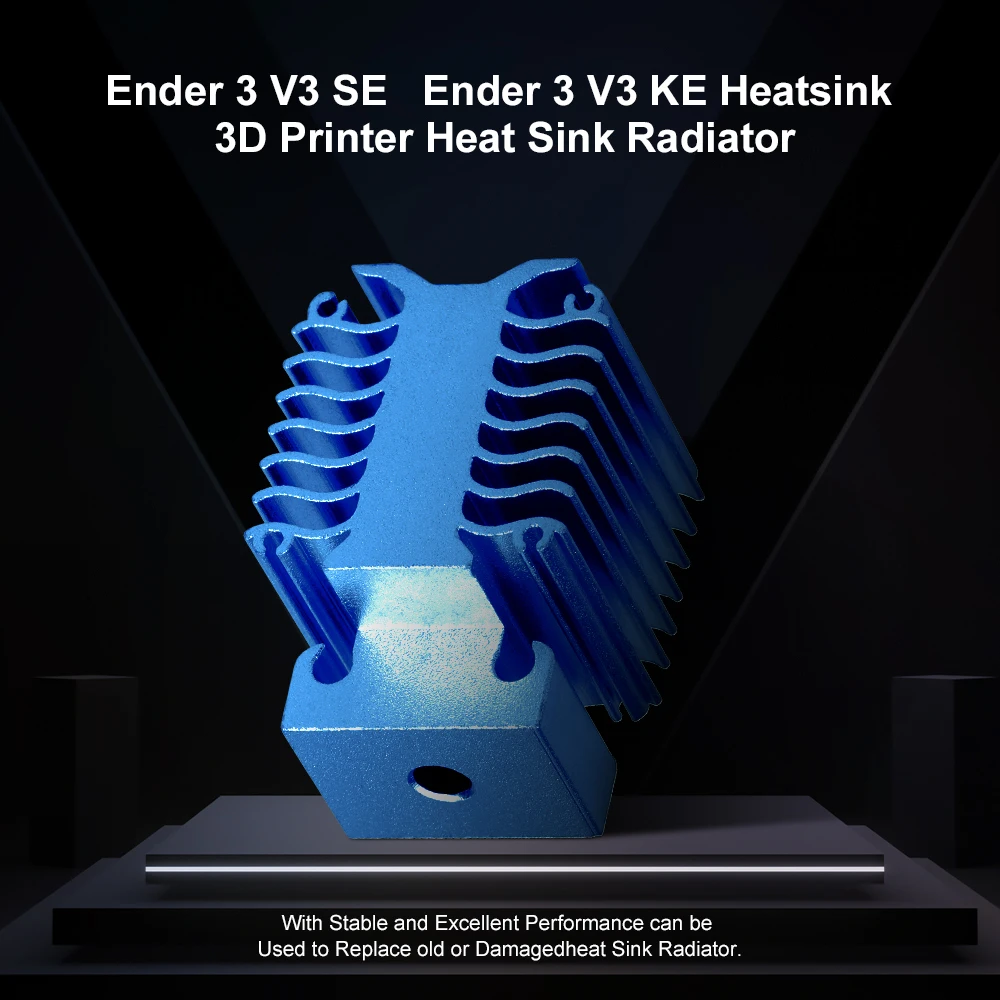 Für Creality Ender 3 V3 SE Kühlkörper Radiator für Ender 3 V3 KE Hotend Kit Kühlkörper 3D-Drucker Ersatzteil Zubehör – Detail 5