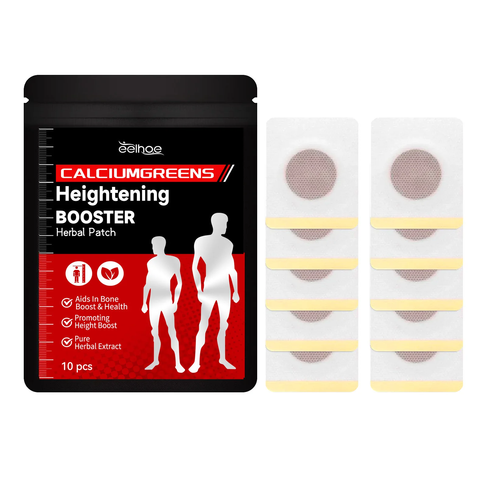 رقعة العناية بالجسم من EELHOE لنقاط الوخز في القدم والأوردة والأعشاب، رقعة العناية المحمولة