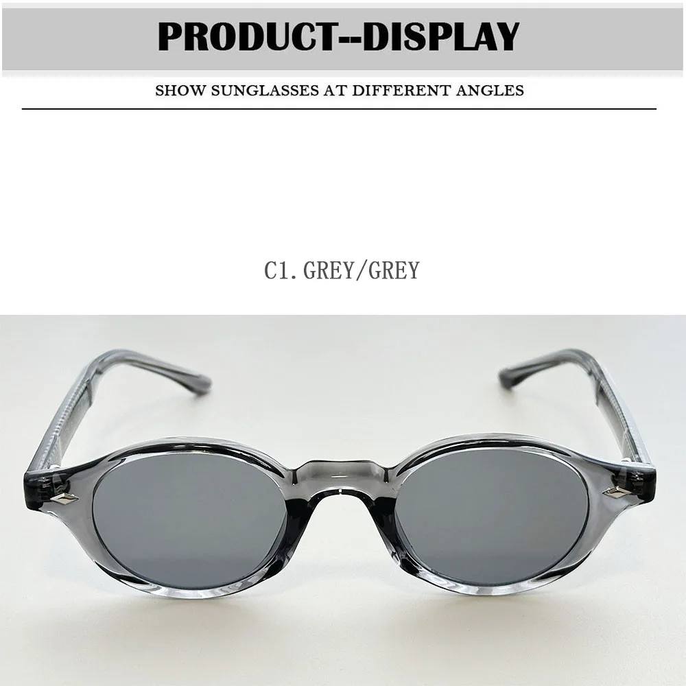 Vintage Sonnenbrillen Für Männer Oval Mode Sonnenbrillen Outdoor Oculos Urlaub Gläser Sonnenbrille Dropshipping Gafas Lentes Lunette – Detail 15