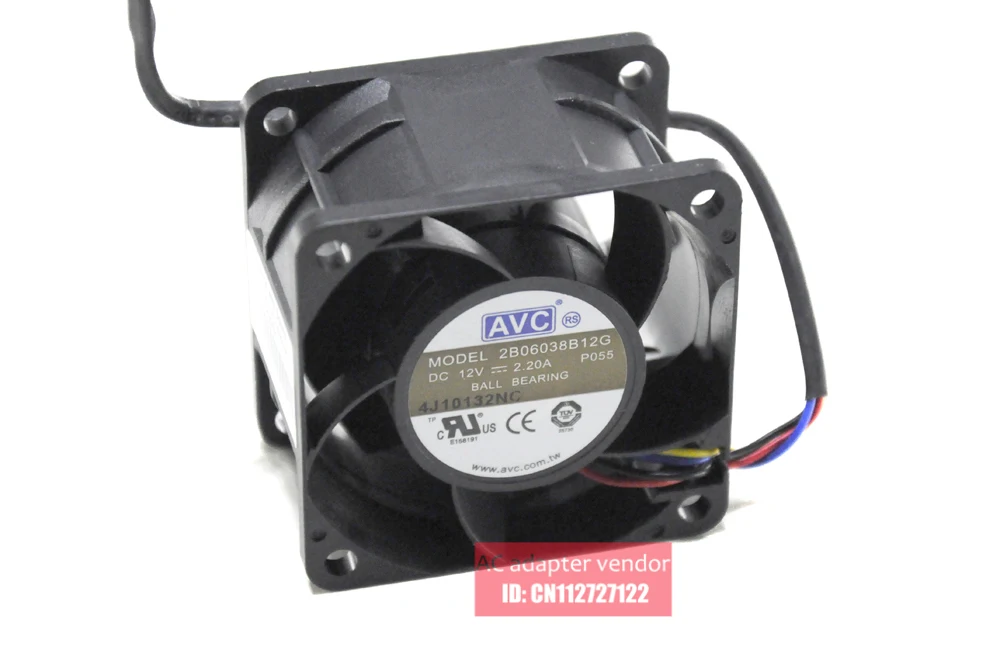 UNTUK kipas HP DL180 G6 519199 -001 / 530748 -001 AVC 2B06038B12G