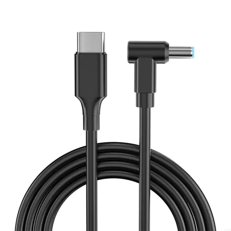 A3PD DC5.5x2.5mm To USB Type C Power Cord 100W For Fast Charging Devices Do Not Support Video and Data Transmission