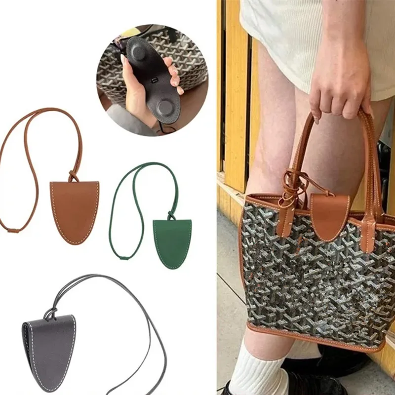 

For Goyard LV Tote Bag Leather Magnetic Anti-theft Clip Multifunctional Fashionable Lanyard Glasses Clip Accessory