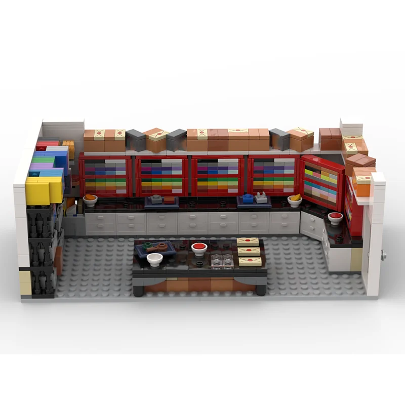 وحدات بناء المدينة نموذج Moc بناء الطوب وحدات الطوب حفرة الطوب نموذج التكنولوجيا كتل عيد الميلاد لتقوم بها بنفسك لعبة هدية البناء #2