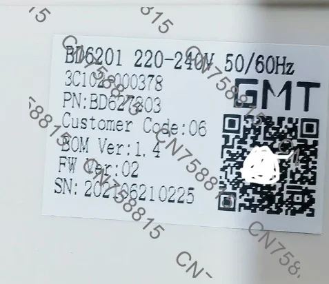 Computer board 3C102-000322 BD627202 motherboard, original washing machine inverter board BD6201