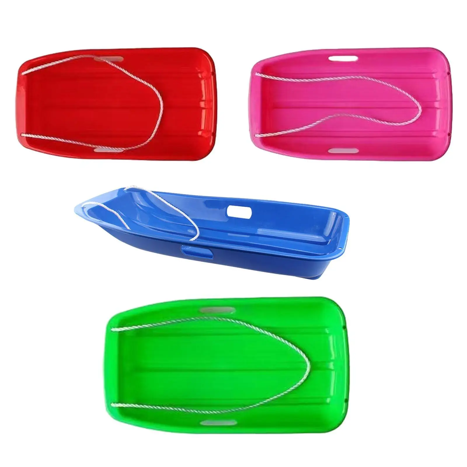 

Kids Winter Snow Sled Multifunction Downhill Sprinter for Backyard Grass Sand Outdoor Winter Sports Yard Fun