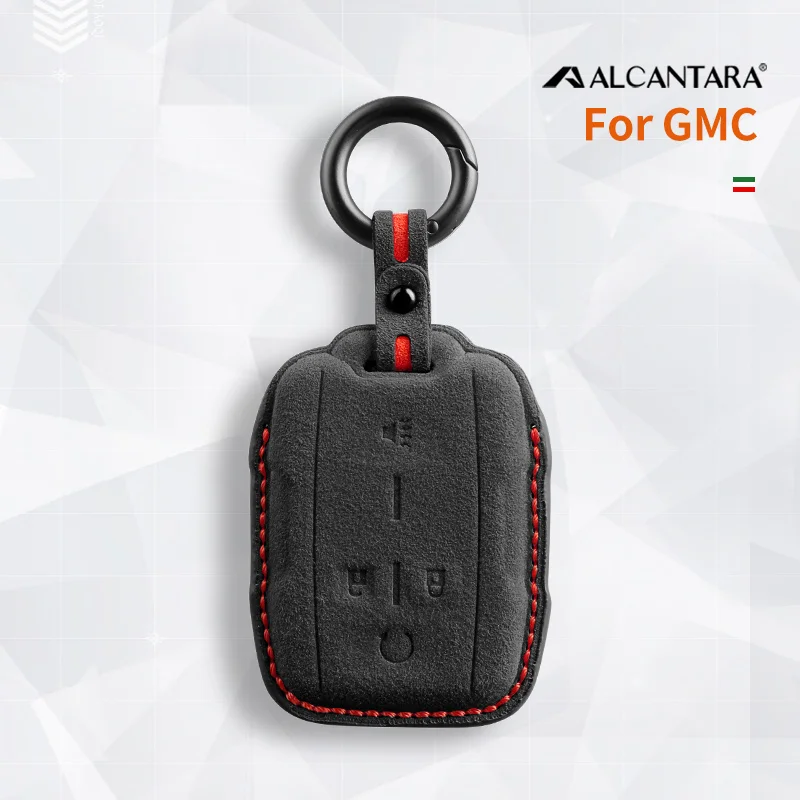 

Car Key Case Cover Key Bag For GMC Canyon Sierra Yukon Chevrolet Silverado Colorado Tahoe Suburban Remote Key Holder Fob Shell