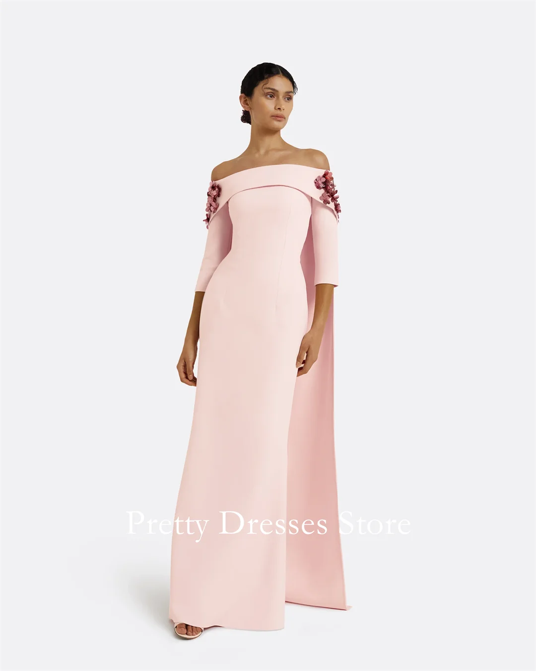 

Платье русалки из крепа с блестками с открытыми плечами Вечерние платья по индивидуальному заказу длиной до пола, вечерние платья для выпускного вечера, вечерние платья de fiesta