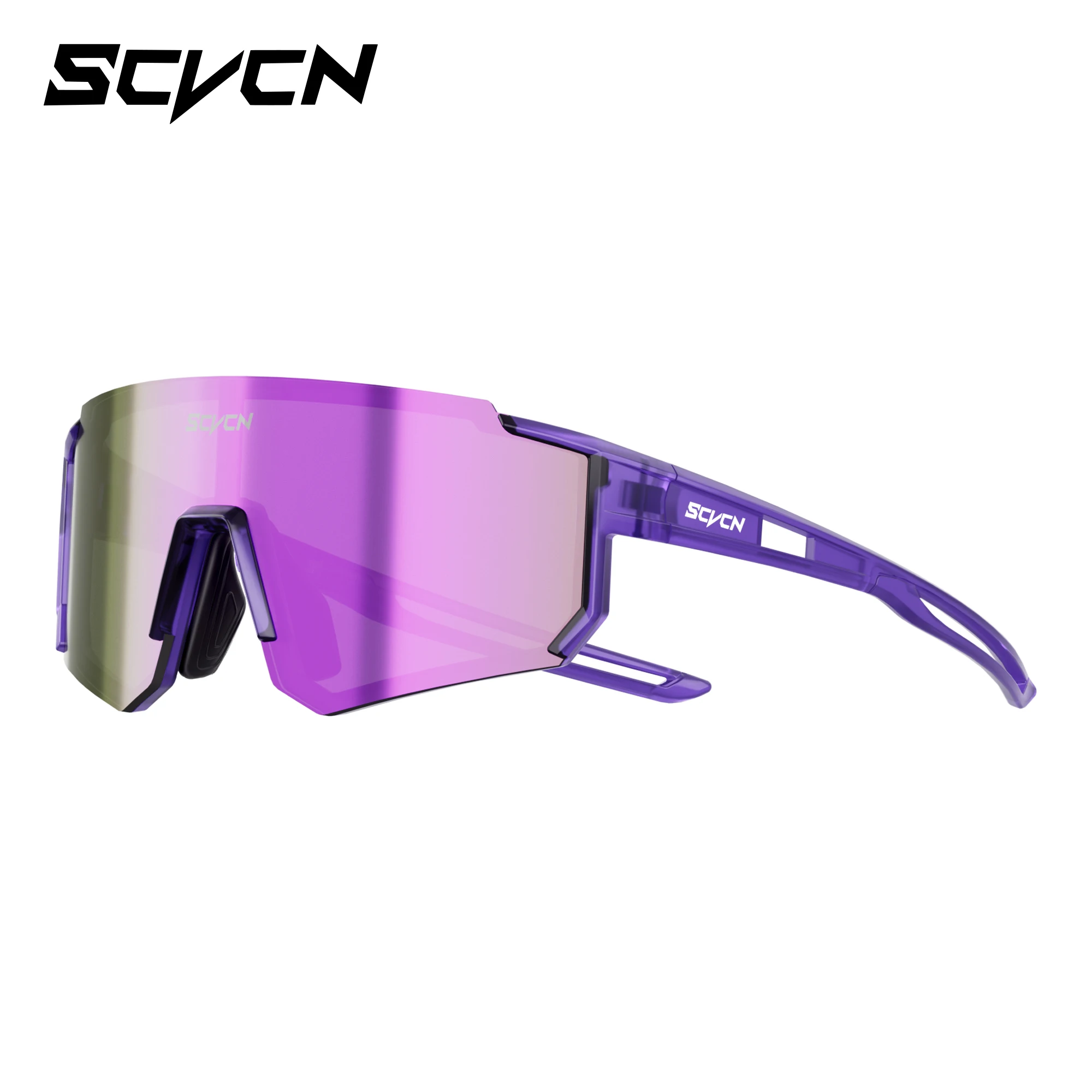 SCVCN Mädchen Sport Sonnenbrille Kinder Radfahren Brille Photochrome UV400 Jungen Baseball Outdoor Brillen Laufen Wandern Sonnenbrille